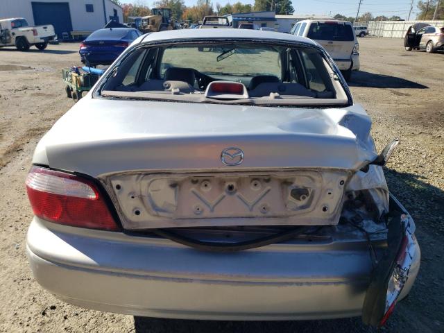 1YVGF22C1Y5149445 - 2000 MAZDA 626 ES SILVER photo 6