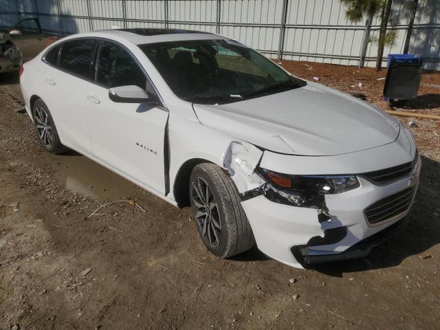 1G1ZE5ST0HF116894 - 2017 CHEVROLET MALIBU LT WHITE photo 4