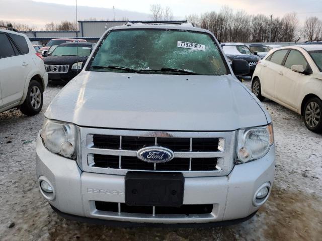 1FMCU9D72CKA64039 - 2012 FORD ESCAPE XLT SILVER photo 5