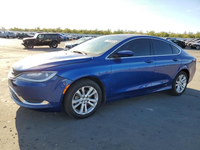 1C3CCCAB9FN694340 - 2015 CHRYSLER 200 LIMITED BLUE photo 1