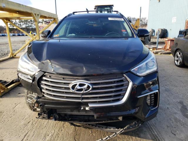 KM8SNDHF2JU282626 - 2018 HYUNDAI SANTA FE SE BLACK photo 5