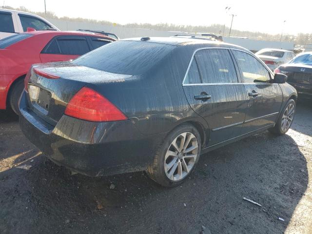 1HGCM56817A032585 - 2007 HONDA ACCORD EX BLACK photo 3