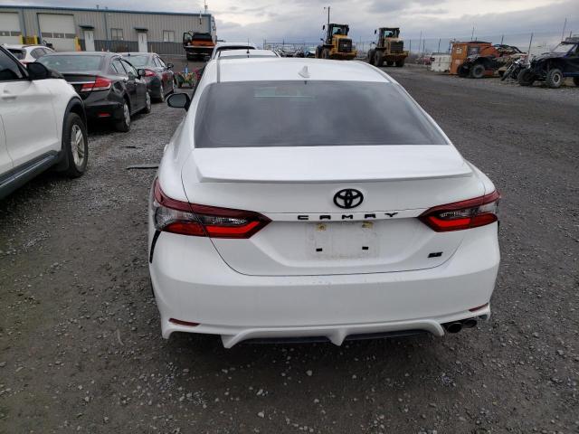 4T1G11AK7PU764718 - 2023 TOYOTA CAMRY SE NIGHT SHADE WHITE photo 6