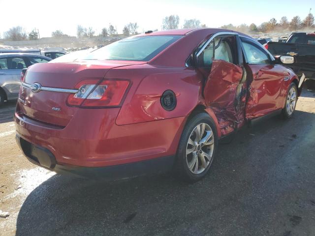 1FAHP2EW2BG124990 - 2011 FORD TAURUS SEL MAROON photo 3