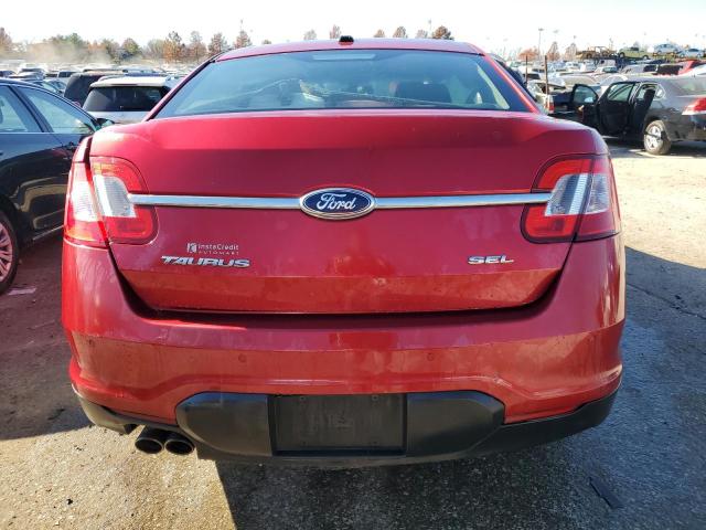 1FAHP2EW2BG124990 - 2011 FORD TAURUS SEL MAROON photo 6