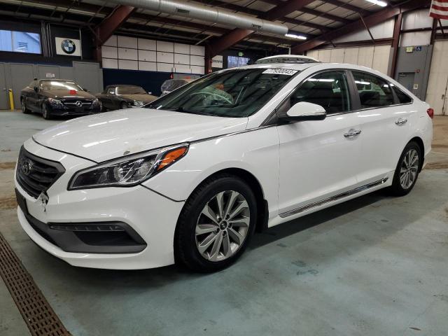 5NPE34AF5HH563731 - 2017 HYUNDAI SONATA SPORT WHITE photo 1