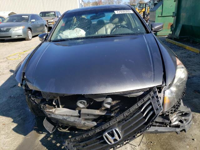 1HGCP26898A128858 - 2008 HONDA ACCORD EXL GRAY photo 5