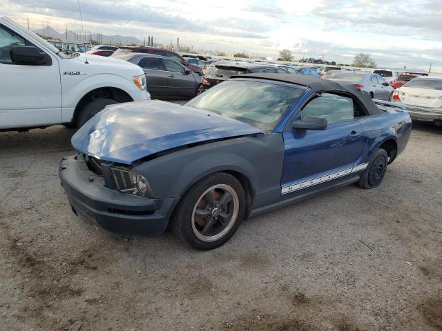 1ZVHT84N465151057 - 2006 FORD MUSTANG BLUE photo 1