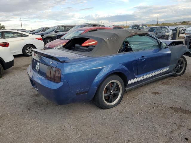 1ZVHT84N465151057 - 2006 FORD MUSTANG BLUE photo 3