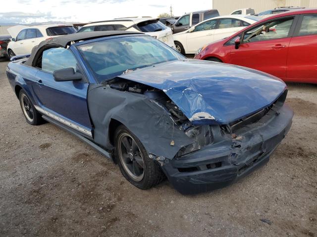 1ZVHT84N465151057 - 2006 FORD MUSTANG BLUE photo 4