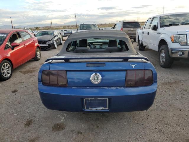 1ZVHT84N465151057 - 2006 FORD MUSTANG BLUE photo 6