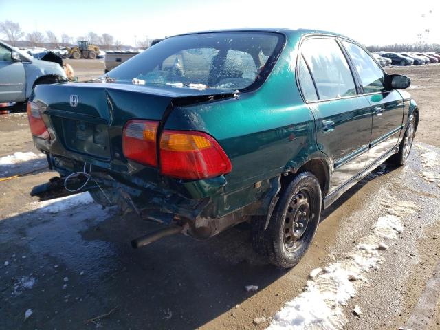 2HGEJ6614XH594766 - 1999 HONDA CIVIC BASE GREEN photo 3