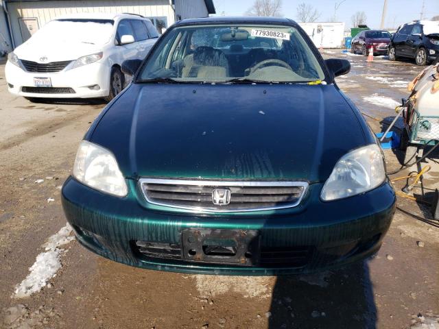 2HGEJ6614XH594766 - 1999 HONDA CIVIC BASE GREEN photo 5