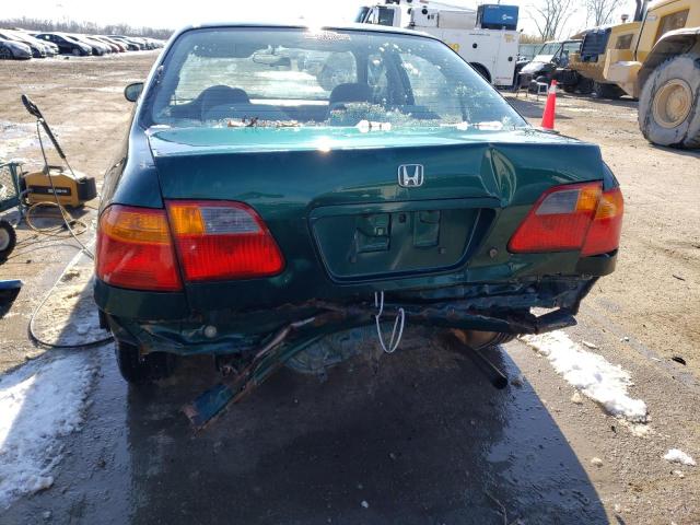 2HGEJ6614XH594766 - 1999 HONDA CIVIC BASE GREEN photo 6