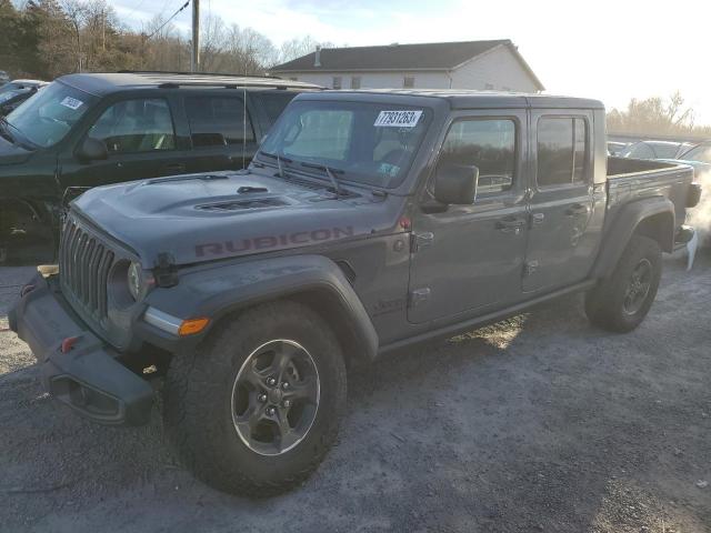 1C6JJTBG8ML535683 - 2021 JEEP GLADIATOR RUBICON GRAY photo 1