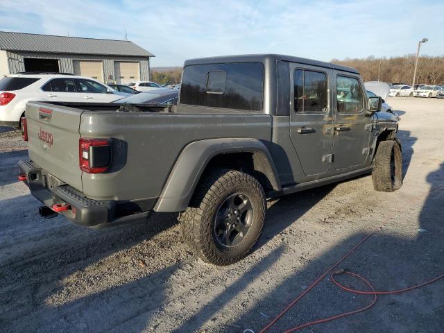 1C6JJTBG8ML535683 - 2021 JEEP GLADIATOR RUBICON GRAY photo 3