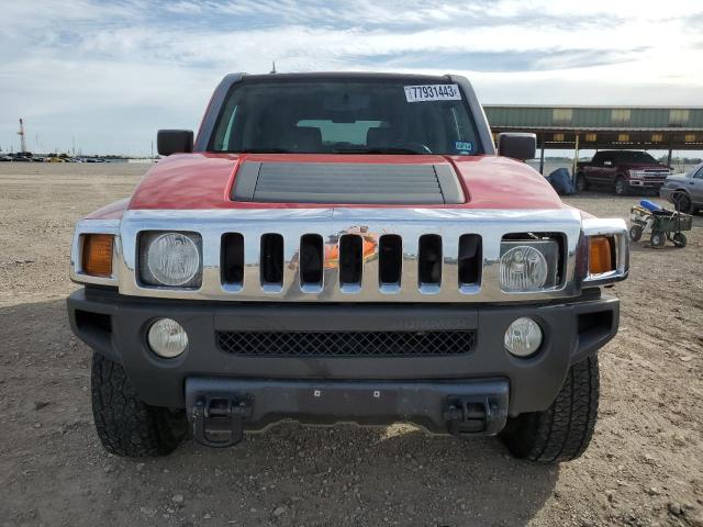 5GTMNJEE5A8138478 - 2010 HUMMER H3 LUXURY RED photo 5