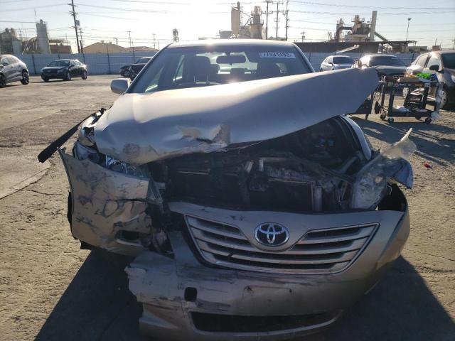 JTNBE46KX73129118 - 2007 TOYOTA CAMRY CE GOLD photo 5