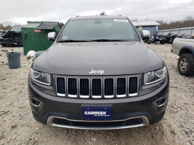 1C4RJFBG0FC753908 - 2015 JEEP GRAND CHER LIMITED GRAY photo 5