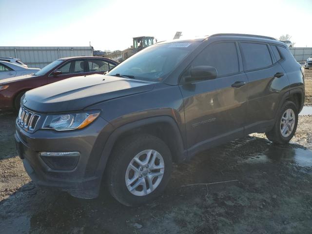 3C4NJDAB2JT151002 - 2018 JEEP COMPASS SPORT CHARCOAL photo 1