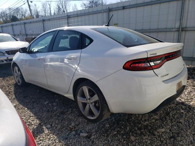 1C3CDFEB0ED910119 - 2014 DODGE DART GT WHITE photo 2