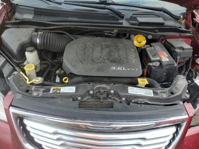 2C4RC1BG8FR706727 - 2015 CHRYSLER TOWN & COU TOURING 勃艮第红 照片 12