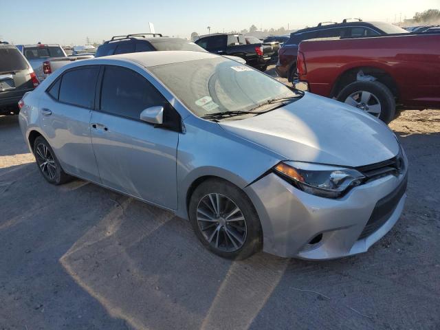 2T1BURHEXGC553546 - 2016 TOYOTA COROLLA L SILVER photo 4