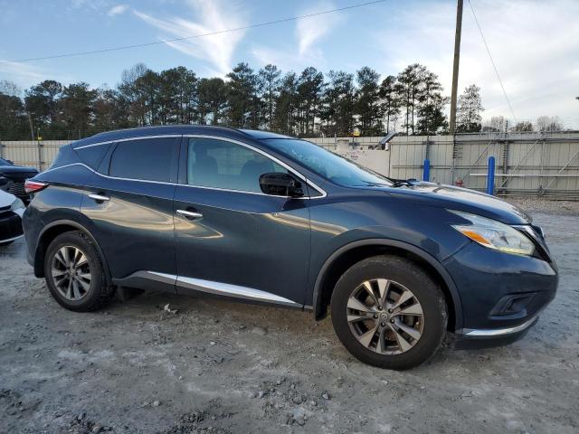 5N1AZ2MG2HN121636 - 2017 NISSAN MURANO S BLUE photo 4