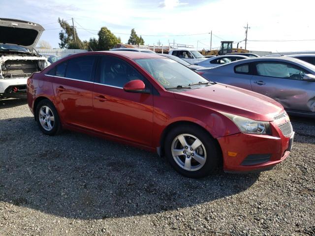 1G1PC5SB9D7273350 - 2013 CHEVROLET CRUZE LT RED photo 4