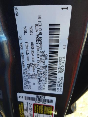 5TFRM5F19GX107347 - 2016 TOYOTA TUNDRA DOUBLE CAB SR/SR5 GRAY photo 13