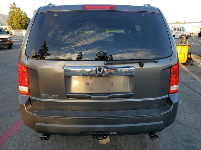 5FNYF3H65BB046259 - 2011 HONDA PILOT EXL GRAY photo 6