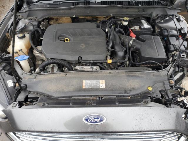 3FA6P0HD5FR303934 - 2015 FORD FUSION SE GRAY photo 11