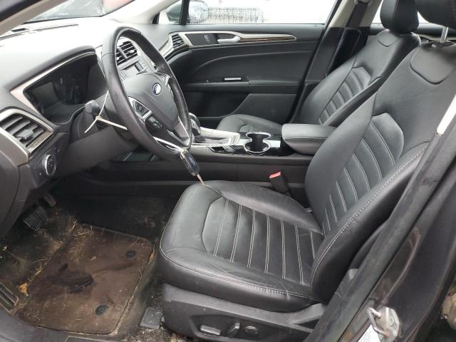 3FA6P0HD5FR303934 - 2015 FORD FUSION SE GRAY photo 7