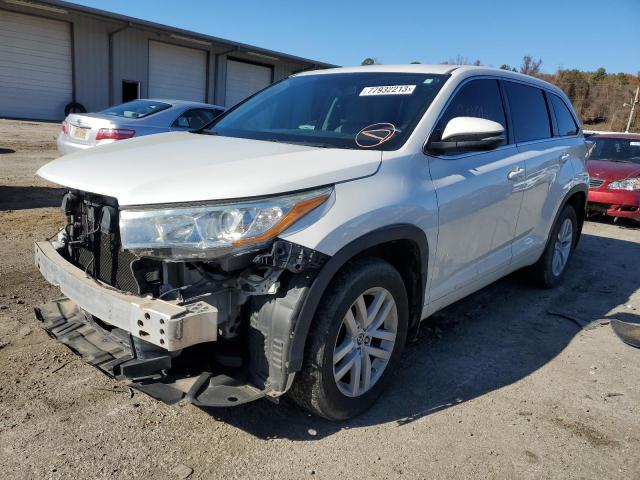 2016 TOYOTA HIGHLANDER LE, 