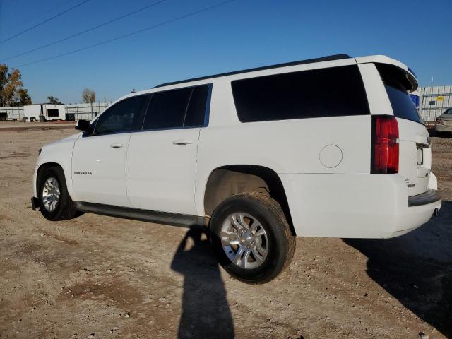 1GNSKJKC6FR552095 - 2015 CHEVROLET SUBURBAN K1500 LT WHITE photo 2