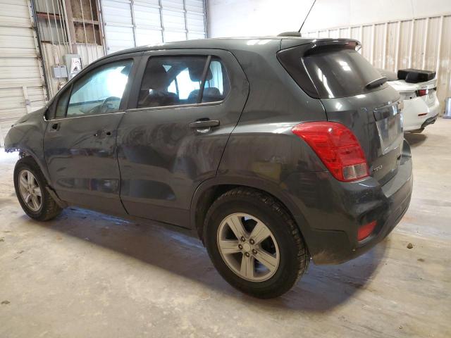 3GNCJKSB1LL266145 - 2020 CHEVROLET TRAX LS GRAY photo 2