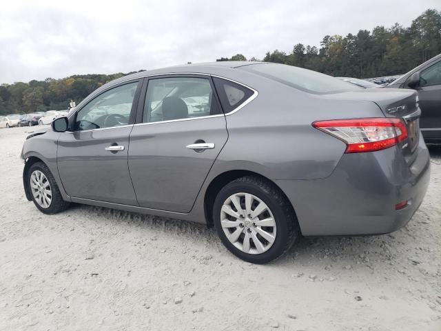 3N1AB7AP1FY281553 - 2015 NISSAN SENTRA S GRAY photo 2