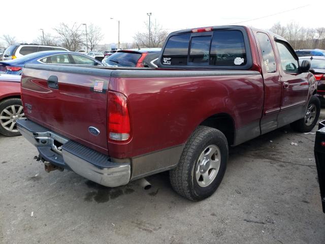 1FTRX17W73NA23625 - 2003 FORD F150 BURGUNDY photo 3