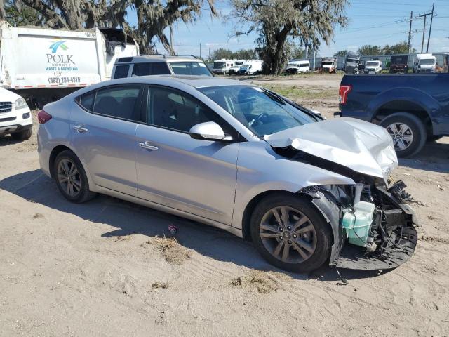 5NPD84LF0JH360374 - 2018 HYUNDAI ELANTRA SEL SILVER photo 4