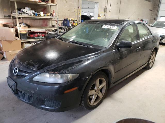 1YVHP80C885M13266 - 2008 MAZDA 6 I BLACK photo 1