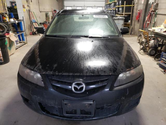 1YVHP80C885M13266 - 2008 MAZDA 6 I BLACK photo 5