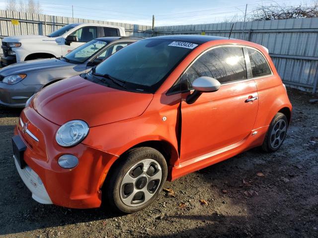 3C3CFFGE2ET189720 - 2014 FIAT 500 ELECTRIC ORANGE photo 1