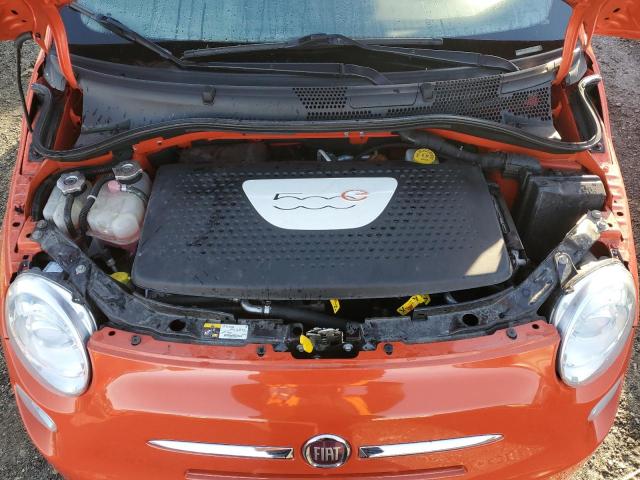 3C3CFFGE2ET189720 - 2014 FIAT 500 ELECTRIC ORANGE photo 11