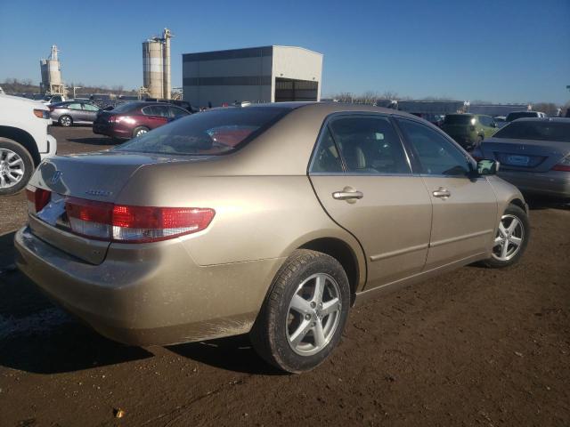 1HGCM56744A055314 - 2004 HONDA ACCORD EX GOLD photo 3