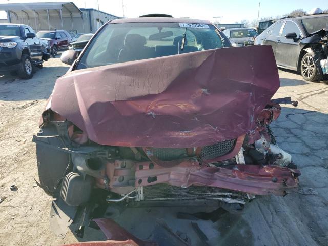 1G2AL15F477232671 - 2007 PONTIAC G5 RED photo 5