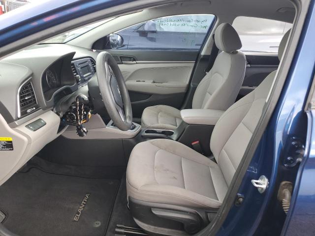 5NPD74LFXJH323822 - 2018 HYUNDAI ELANTRA SE BLUE photo 7