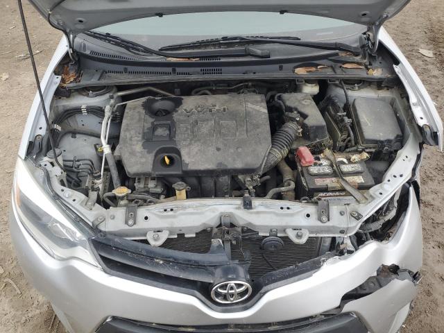 2T1BURHE1EC031840 - 2014 TOYOTA COROLLA L SILVER photo 11