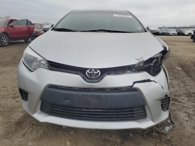 2T1BURHE1EC031840 - 2014 TOYOTA COROLLA L SILVER photo 5