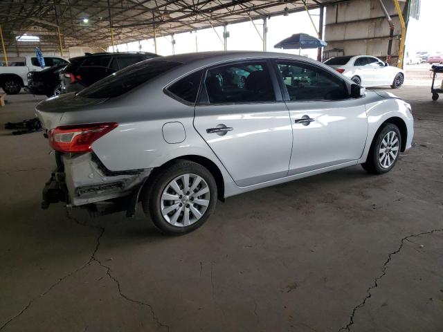 3N1AB7AP7HY391476 - 2017 NISSAN SENTRA S SILVER photo 3