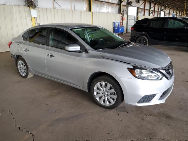 3N1AB7AP7HY391476 - 2017 NISSAN SENTRA S SILVER photo 4